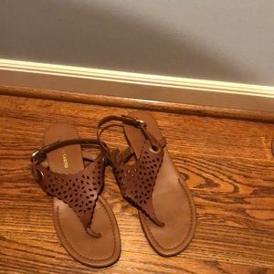 Franco Sarto brown sandals